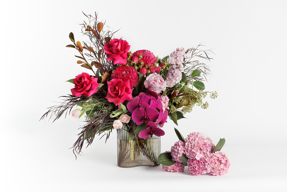 Foam free floral design