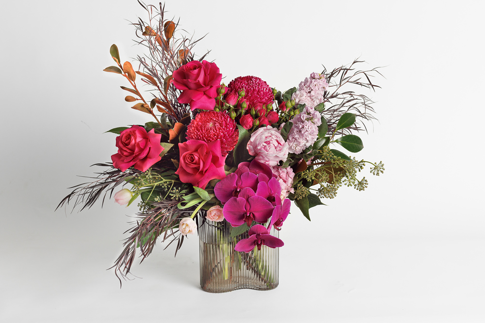 Foam free floral design