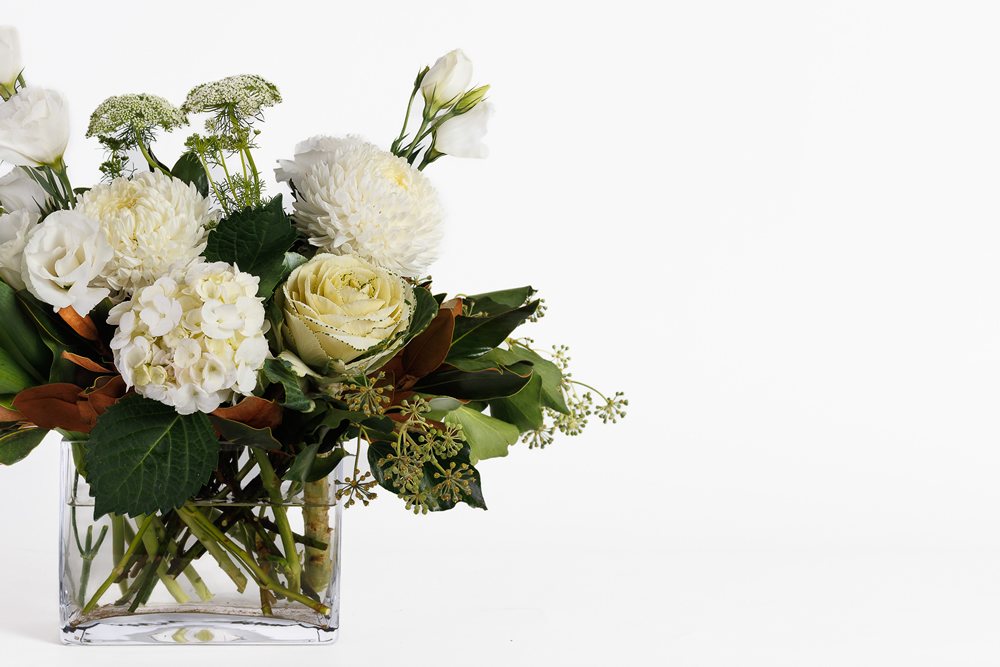 Foam free floral design