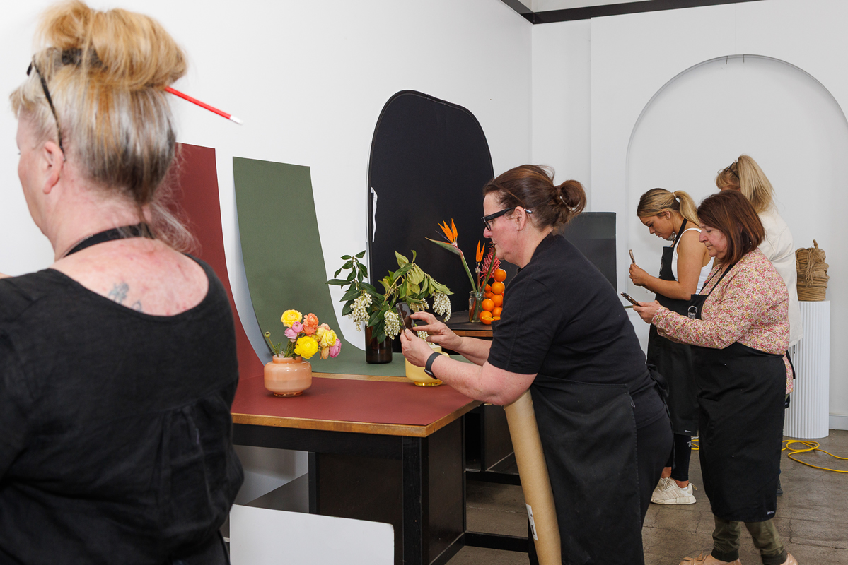 Floral photography workshops