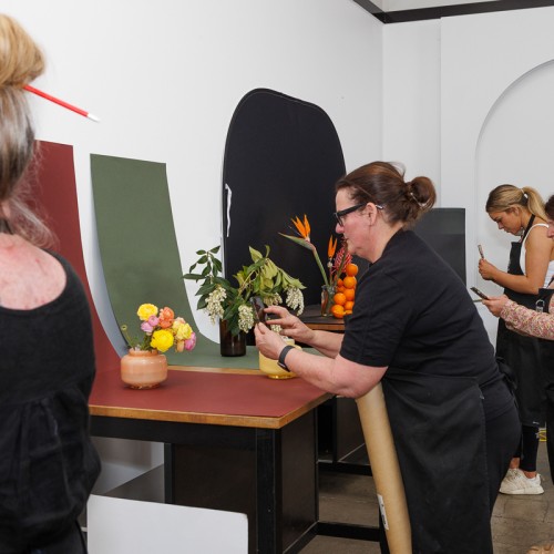 Floral photography workshops