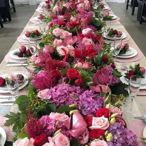 St Colombas table setting